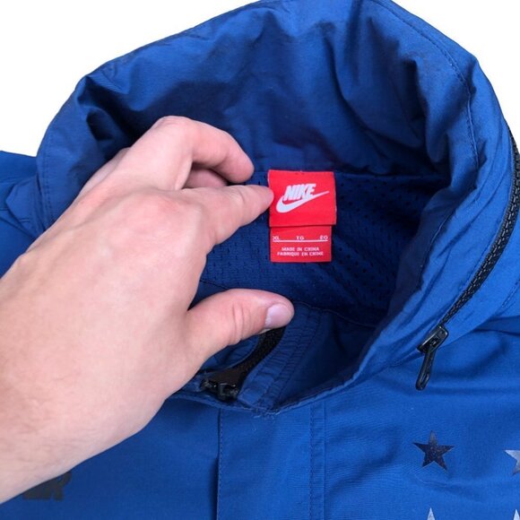 Nike Air Pivot V3 Anorak Jacket XL Blue - Picture 6 of 8